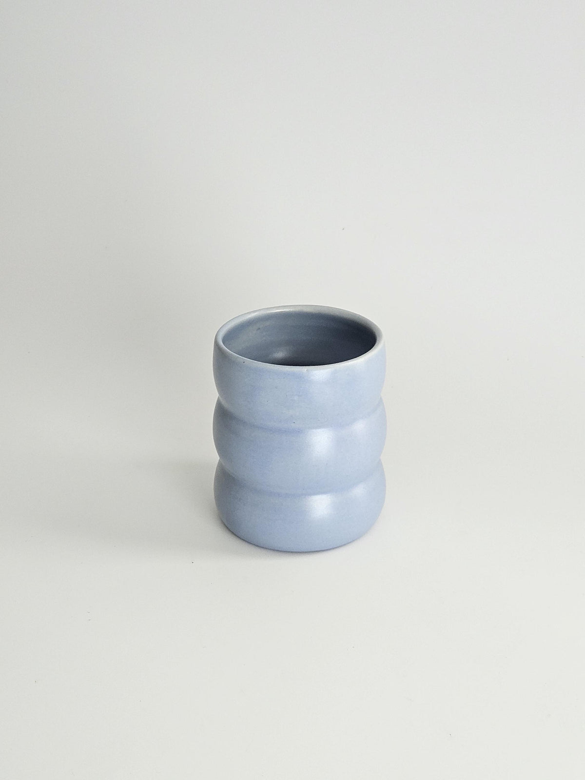 Tall Wiggly Tumbler in Espresso (Ready to Ship) • Chocolate Brown Handmade Colorful Ceramic • 20 Ounce Wobble Cup • Bubble Cup
