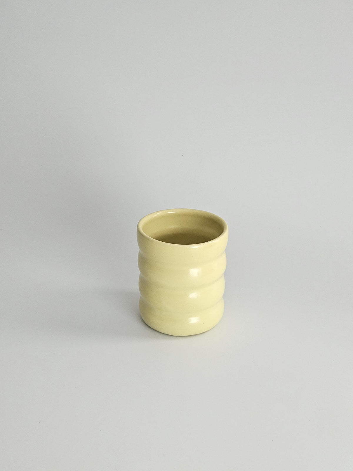 Tall Wiggly Tumbler in Espresso (Ready to Ship) • Chocolate Brown Handmade Colorful Ceramic • 20 Ounce Wobble Cup • Bubble Cup