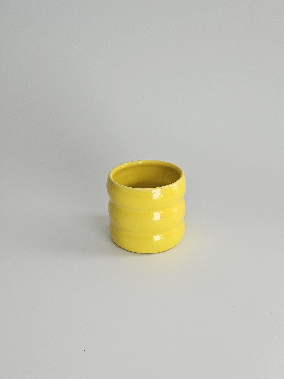 Tall Wiggly Tumbler in Espresso (Ready to Ship) • Chocolate Brown Handmade Colorful Ceramic • 20 Ounce Wobble Cup • Bubble Cup